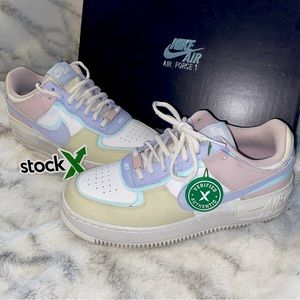 Nike Women’s Air Force 1 Low Shadow White Glacier Blue Ghost